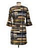 Aryeh Tweed Blue Casual Dress Size L - photo 2
