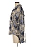 Free People 100% Polyester Silver Blue Long Sleeve Blouse Size S - photo 5