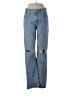 Levi's 100% Cotton Hearts Blue Jeans Size 26 waist - photo 1