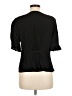 Madewell Black Short Sleeve Blouse Size 10 - photo 2
