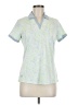 Adidas Green Short Sleeve Blouse Size M - photo 1