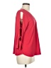Love Scarlett Red 3/4 Sleeve Blouse Size M - photo 4