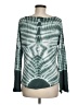 T Party Tie-dye Green Pullover Sweater Size M - photo 2