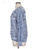 John Paul Richard 100% Polyester Metallic Blue Pullover Sweater Size XL - photo 5