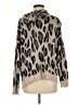 Fate Animal Print Tan Pullover Sweater Size M - photo 2