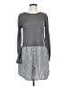 Cotton Bleu Gray Long Sleeve Top Size S - photo 1
