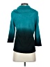 Kim Rogers 100% Acrylic Teal Turtleneck Sweater Size S (petite) - photo 2