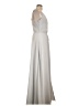 MARCHESA notte 100% Polyester Gray Casual Dress Size 12 - photo 4
