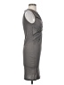 Clu Solid Gray Cocktail Dress Size S - photo 4