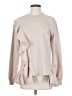 Clu 100% Cotton Tan Sweatshirt Size XS - photo 1
