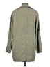 Forever 21 100% Lyocell Green Trenchcoat Size S - photo 2