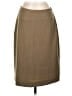 Banana Republic Solid Tan Wool Skirt Size 4 - photo 1