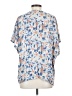 TwentyTen 100% Rayon Blue Short Sleeve Blouse Size S - photo 2