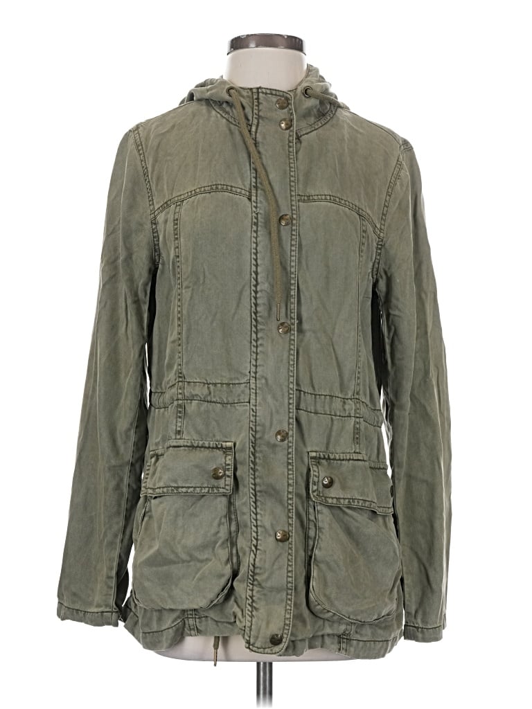 Pre-owned Max Jeans Jacket In Green