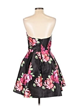 princess polly baby blue dress Fuchsia Floral V-Neck Short Dress