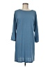 Natori Solid Blue Casual Dress Size M - photo 1