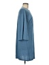 Natori Solid Blue Casual Dress Size M - photo 4