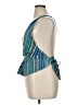 Zara Blue Sleeveless Blouse Size XL - photo 5