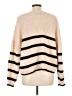 Just Polly Stripes Tan Pullover Sweater Size L - photo 2