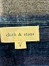Cloth & Stone Blue 3/4 Sleeve Button-Down Shirt Size S - photo 7