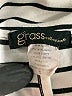 Grass Collection Stripes Ivory Blazer Size S - photo 6