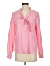 Shein Pink Long Sleeve Blouse Size S - photo 1