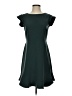 Ann Taylor LOFT Solid Teal Casual Dress Size 0 - photo 1