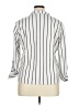 Ashley Blue Stripes White Blazer Size XL - photo 2