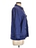 MULTIPLES 100% Lyocell Blue 3/4 Sleeve Button-Down Shirt Size L - photo 4