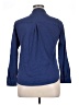 Billy T 100% Cotton Blue Long Sleeve Blouse Size XL - photo 2