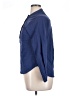 Billy T 100% Cotton Blue Long Sleeve Blouse Size XL - photo 5
