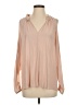 Ramy Brook 100% Polyester Pink Long Sleeve Blouse Size S - photo 1