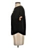 Aaeda Floral Black Pullover Sweater Size XS - photo 5