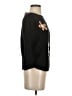 Aaeda Floral Black Pullover Sweater Size XS - photo 4