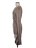Express Solid Gray Casual Dress Size M - photo 5