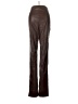 PrettyLittleThing 100% Polyurethane Brown Track Pants Size UK 8 / US 4 - photo 2