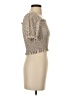 Shein Tan Short Sleeve Top Size S - photo 4