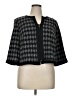 Studio 1 Houndstooth Black Jacket Size 16 - photo 1