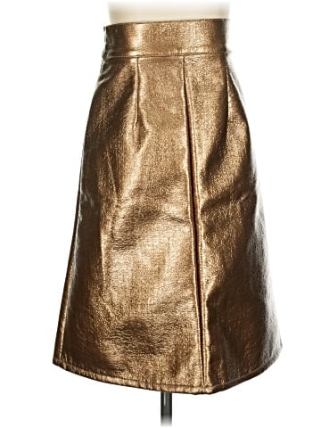 Never A Wallflower Faux Leather Skirt (view 1)