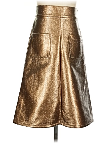Never A Wallflower Faux Leather Skirt (view 2)