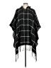 Michael Stars 100% Acrylic Black Poncho One size - photo 1