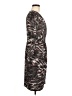 BCBGMAXAZRIA Print Brown Cocktail Dress Size M - photo 4