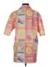 Zara Tropical Pink Short Sleeve Button-Down Shirt Size S - photo 2