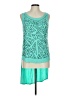 Monroe and Main Teal Sleeveless Blouse Size L (estimated) - photo 1