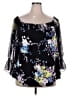 Torrid Black Long Sleeve Blouse Size 2X Plus (2) - photo 1