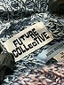 Future Collective Tweed Blue Turtleneck Sweater Size M - photo 7