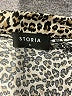 Storia 100% Polyester Animal Print Gold Blazer Size XL - photo 6