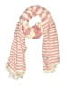 Charter Club 100% Viscose Stripes Pink Scarf One size - photo 1