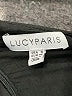 Lucy Paris 100% Polyester Solid Black Casual Dress Size S - photo 7