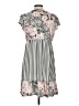 Lilypad Print Gray Casual Dress Size L - photo 2